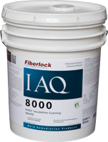 Fiberlock IAQ 8000 Hvac Insulation Sealer - White